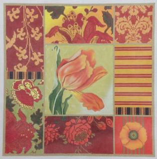 red tulip collage by Lani Enterprises (thumbnail)