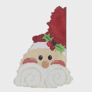 State Shaped Santa - New Hampshire by Meredith Collection (thumbnail)