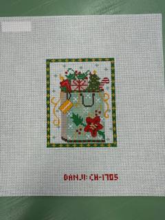 Gift Bag - Poinsettia by Danji Designs (thumbnail)