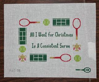 All I Want for Christmas Is a Consistent Serve by Frances Abel Studio (thumbnail)