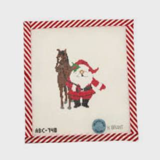 Horse Santa by Atlantic Blue Canvas (thumbnail)