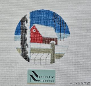 Red Barn Round by Raymond Crawford (thumbnail)