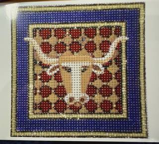 Small canvas of the 12 Tribes- Joseph by Gone Stitching (thumbnail)