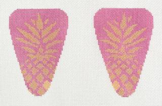 pineapple stencil scissor case by The Carolina Needlepoint Co. (thumbnail)