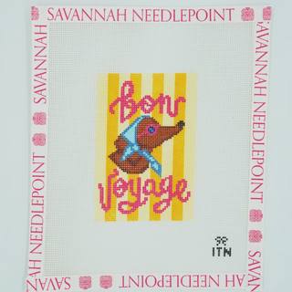 Bark Voyage Passport Insert by Ivy Thread Needlepoint (thumbnail)