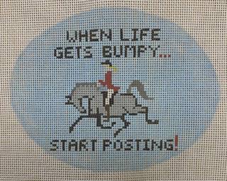 when life gets bumpy... by Pip & Roo Needleworks (thumbnail)