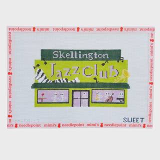 Skellington's Jazz Bar 13 Mesh by The Gingham Stitchery (thumbnail)