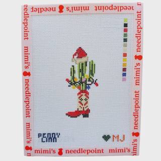 Coastal Cowgirl Christmas Boot by Penny Linn Designs (thumbnail)