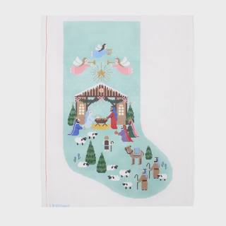 Nativity Stocking by Le Point Studio (thumbnail)