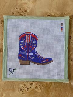 Patriotic boot by Wipstitch Needleworks (thumbnail)