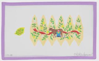 Christmas Pear Ornament - Day 8 by Kate Dickerson Needlepoint Collections (thumbnail)