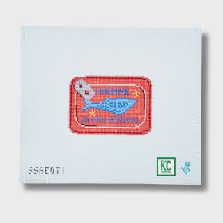 Sardines Canvas by Stitch Style Needlepoint (thumbnail)