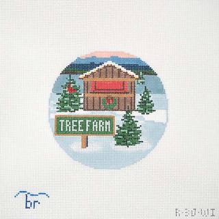 Seasons: Winter - Tree Farm by Blue Ridge Stitchery (thumbnail)