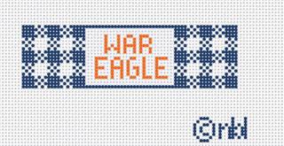 Auburn Gingham Fob by Needlepoint by Laura (thumbnail)