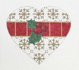 snowflake holly heart by Melissa Shirley Designs (thumbnail)