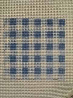 Blue Gingham Coozie Insert by Cooper Oaks Designs (thumbnail)