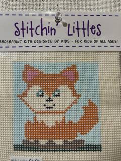 Stitchin Littles Fox Kit by Purple Palm Designs (thumbnail)