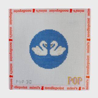Swans Meet by POP! Needle Arts (thumbnail)
