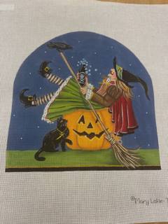 Pumpkin Witch MLT705 by Melissa Shirley Designs (thumbnail)