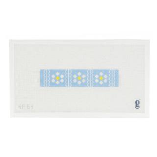 Scallop Daisy Fob by Goodpoint Needlepoint (thumbnail)