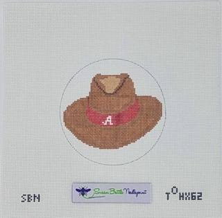 Nick Saban Hat by Susan Battle Needlepoint (thumbnail)