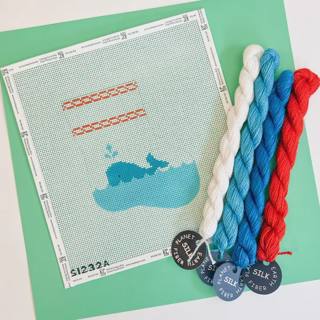 Whale Mini Sock Kit by KCN Designers (thumbnail)