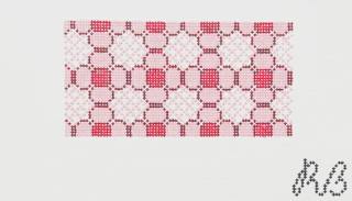 Floral Lattice- Red/Pink by Rachel Barri Designs (thumbnail)