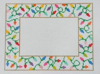 Christmas Lights Frame by Stitch Rock Designs (thumbnail)