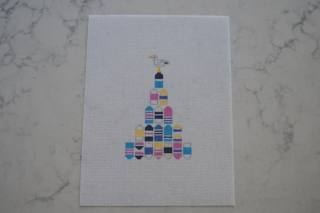 Warm Weather Buoy Tree by Frances Mary Needlepoint (thumbnail)