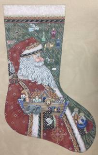 santa's ark & nativity by Susan Roberts Needlepoint (thumbnail)