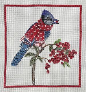 Winter Blue Jay by Mary Lake Thompson (via Melissa Shirley) (thumbnail)