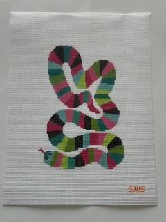 Colorful Snake by Stitching with Stacey (thumbnail)