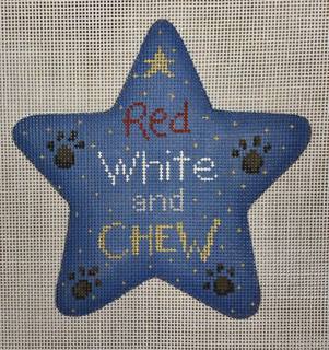 red, white, chew by Patti Mann (thumbnail)