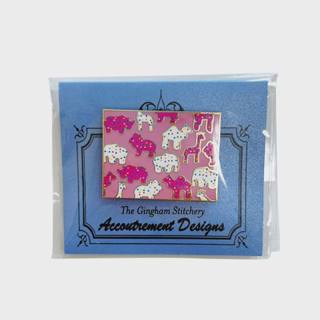 Animal Cracker Needle Minder by The Gingham Stitchery (thumbnail)