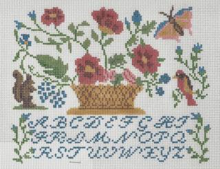 Sampler - Floral Basket by Meredith Collection (thumbnail)