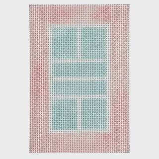 Pickleball Court - Pink - Mini by Atlantic Blue Canvas (thumbnail)