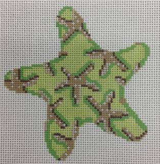 starfish on lime by Associated Talents (thumbnail)