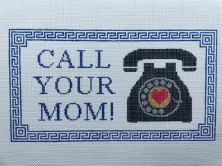 Call Your Mom by Blue Waters Needlepoint (thumbnail)