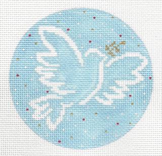 Blue Dove Ornament by Blueberry Point Canvas (thumbnail)