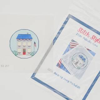Patriotic Home (with stitch guide) by Stitch Style Needlepoint (thumbnail)