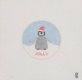 Jolly Penguin Canvas by Goodpoint Needlepoint (thumbnail)