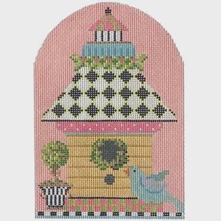Yellow Clapboard Birdhouse by Colonial Needle Company (thumbnail)