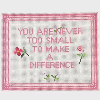 Never Too Small - Pink by Mimi In Stitches (thumbnail)