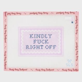 Kindly F Right Off by SLS Needlepoint (thumbnail)