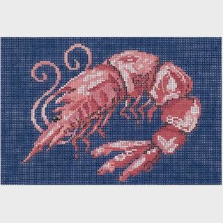 Shrimp on Navy Clutch by Associated Talents (thumbnail)