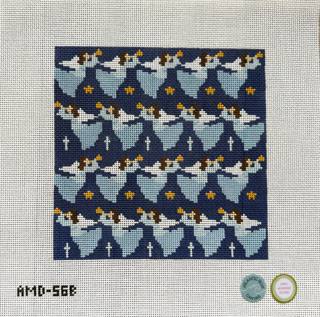 Angels pillow by Atlantic Blue Canvas (thumbnail)