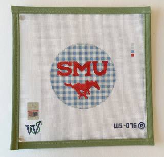 SMU college round by Wipstitch Needleworks (thumbnail)