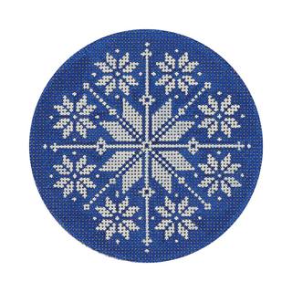 Blue Nordic Snowflake by Pepperberry Designs (thumbnail)