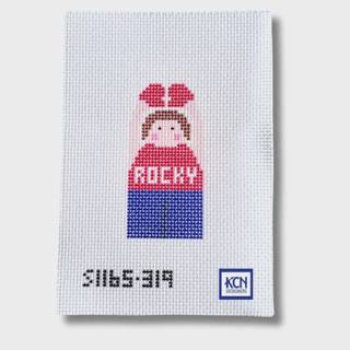 Rocky Angel Needlepoint Canvas by KCN Designers (thumbnail)