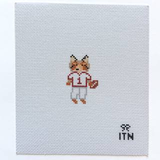 Football Friend TX Collie by Ivy Thread Needlepoint (thumbnail)